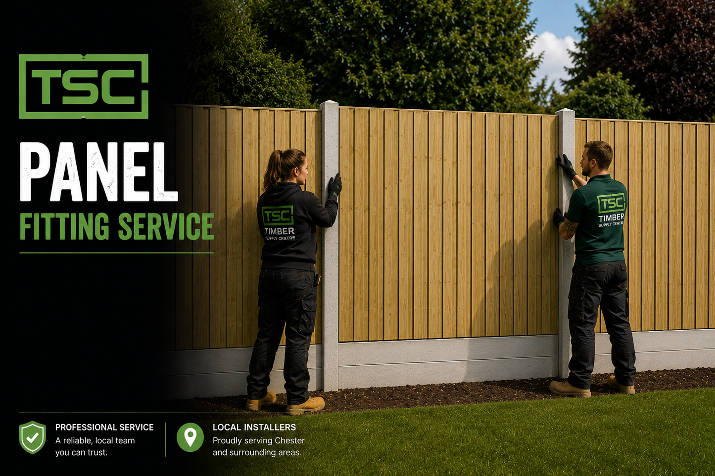 Fence Panel Fitting Service