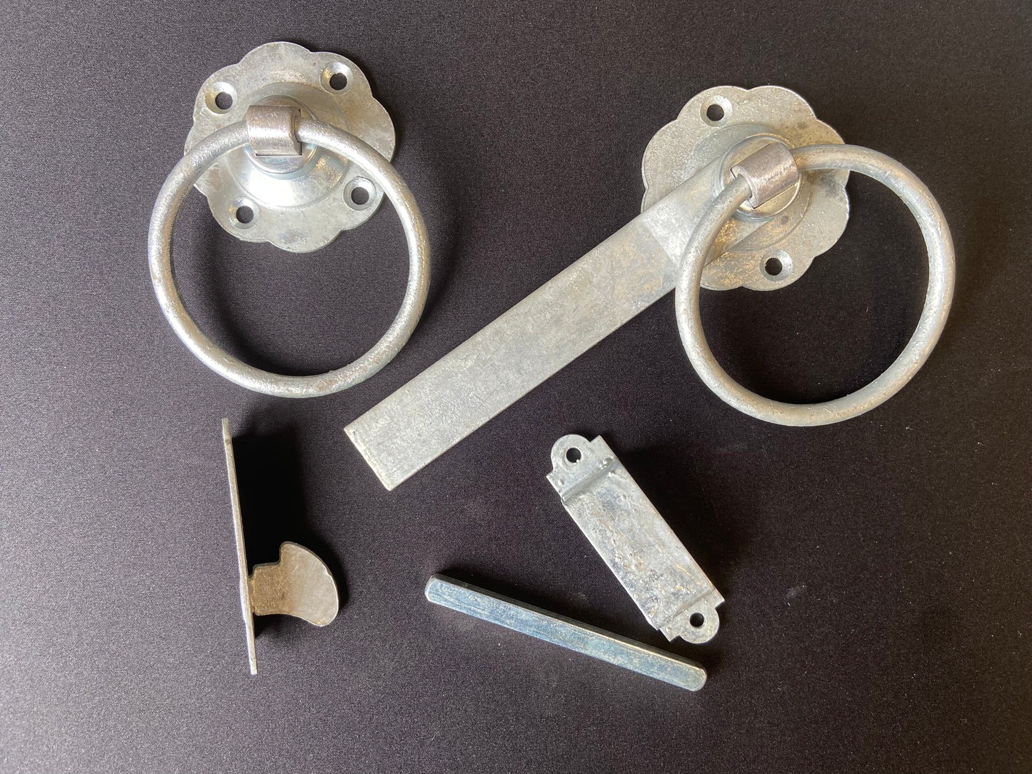 Ring Handled Gate Latch – 6" Galvanised