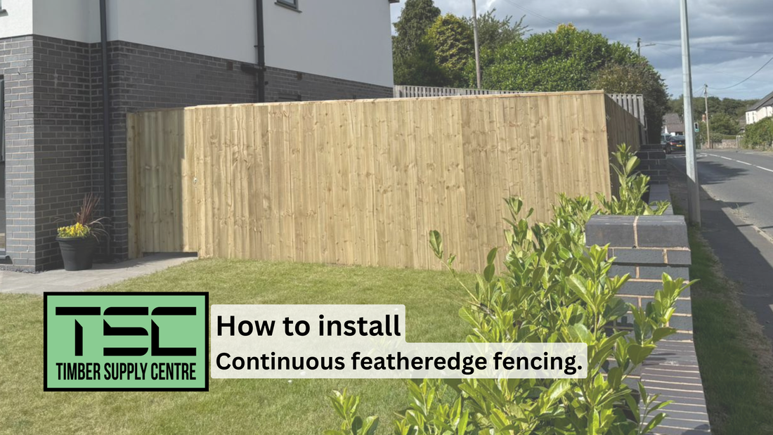 How to Install Featheredge Fencing – Step-by-Step Guide
