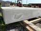 Smooth finish concrete gravel boards for use on outdoor fencing projects.